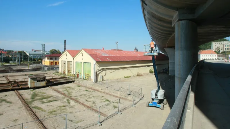 Pozemky kolem Masarykova nádraží