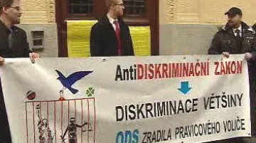 Demonstrace nacionalistů