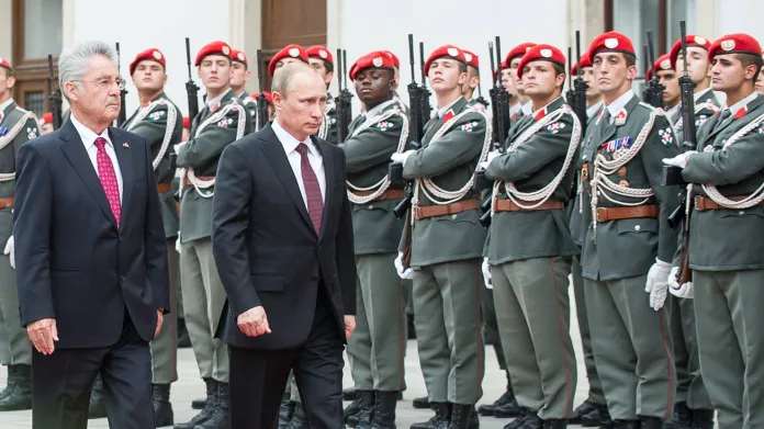 Heinz Fischer a Vladimir Putin