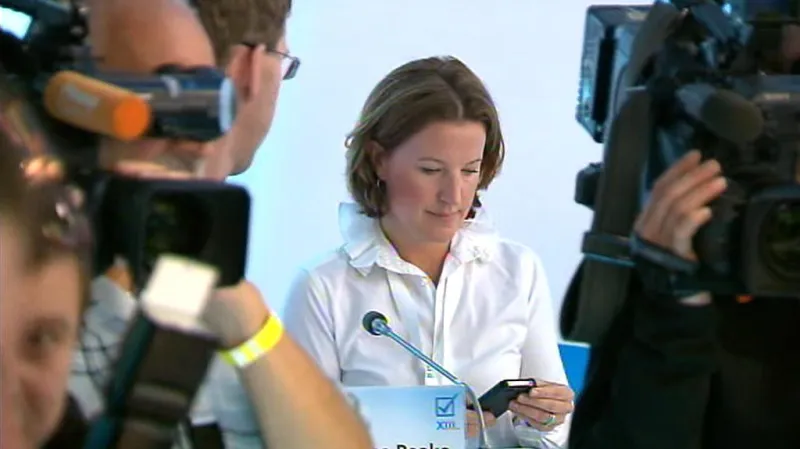 Karolína Peake na konferenci VV