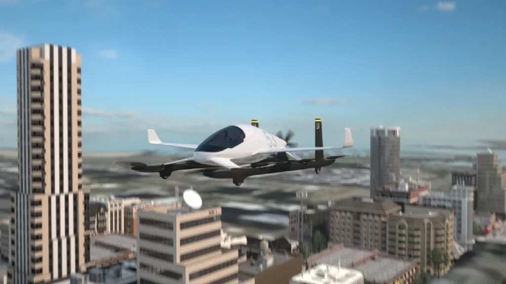 eVtol - první létající elektromobil