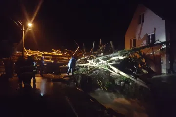 Při lokální povodni na Uničovsku a Šumpersku byl nalezen jeden mrtvý člověk, další se pohřešuje