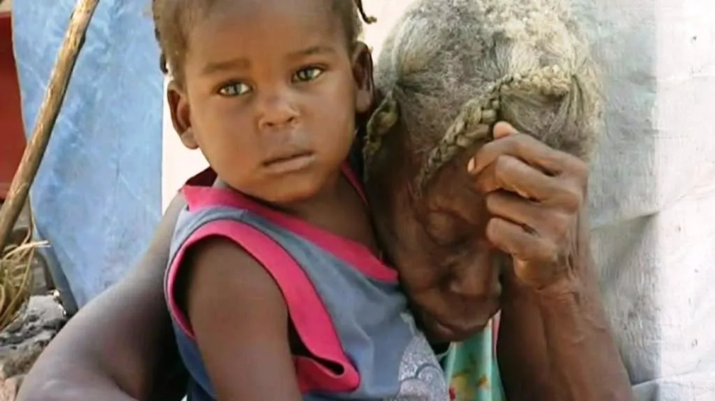 Lidé na Haiti