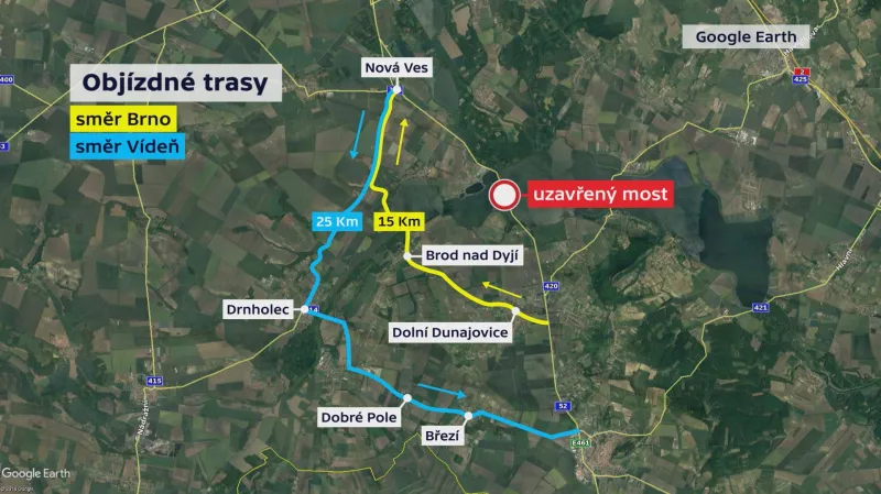 Objízdné trasy