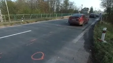 Místo tragické nehody