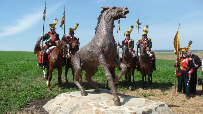 Pomník zabitým koním v bitvě u Slavkova