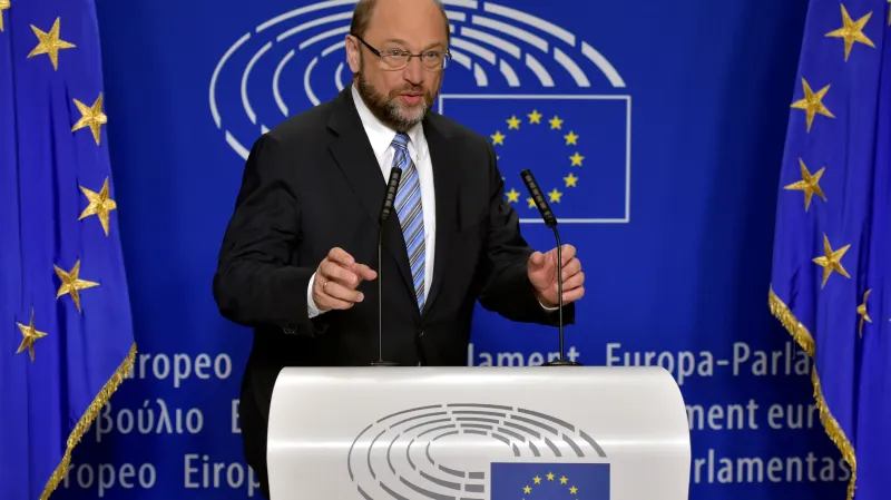 Předseda Evropského parlamentu Martin Schulz