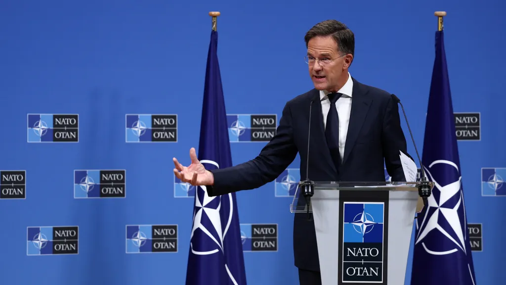 Generální tajemník NATO Mark Rutte