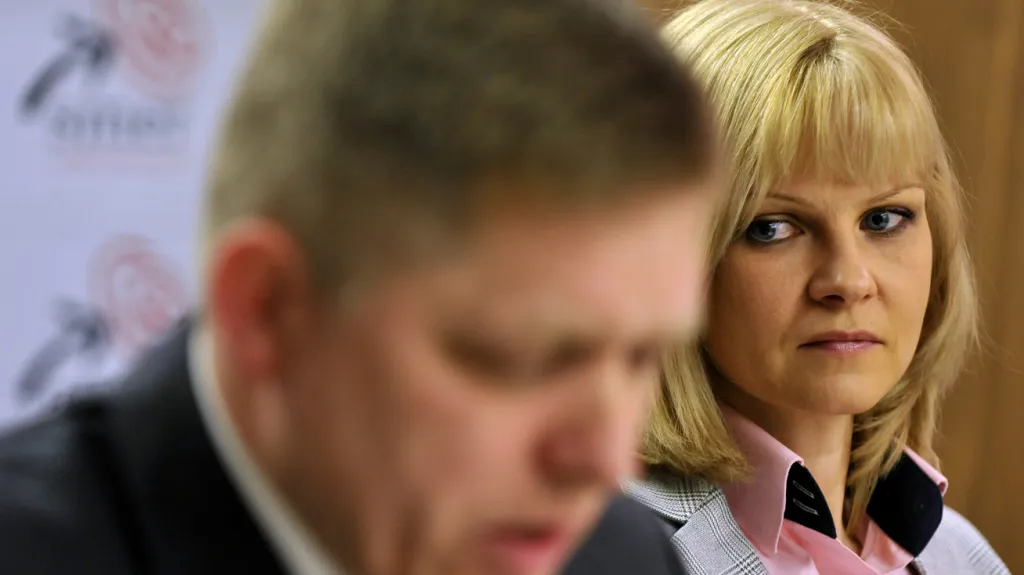 Robert Fico a Zuzana Zvolenská