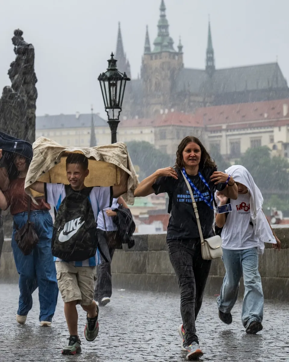 Část Česka zasáhly silné bouřky, hasiči hlásí desítky výjezdů