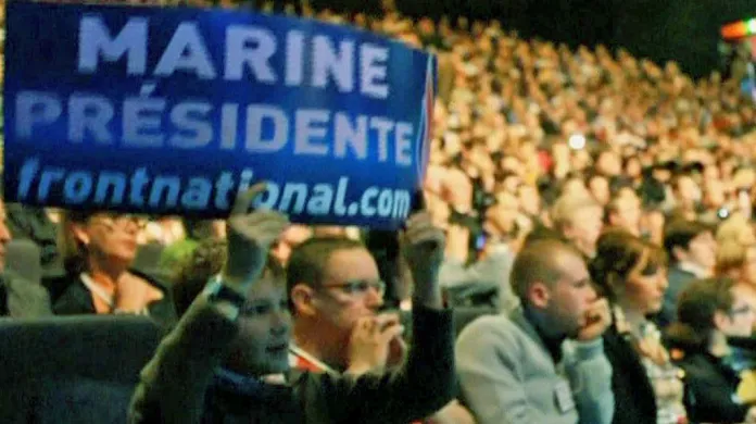 Příznivci Marine Le Penové