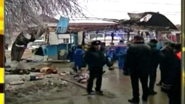 Výbuch trolejbusu ve Volgogradě