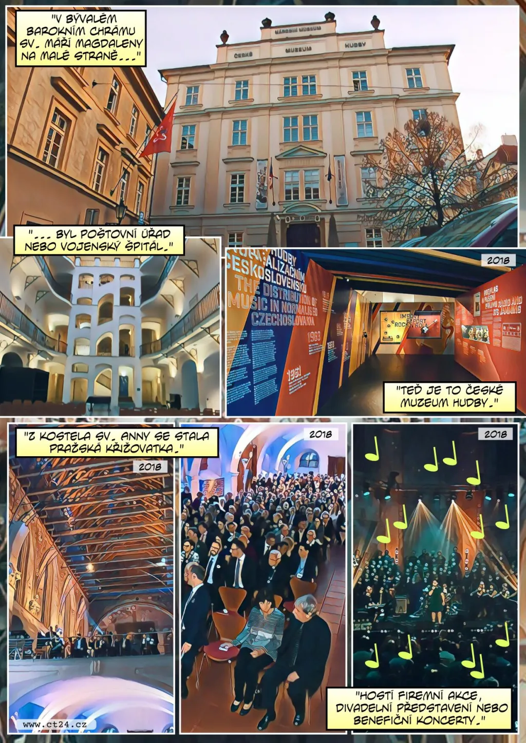 Nové využití chátrajících kostelů