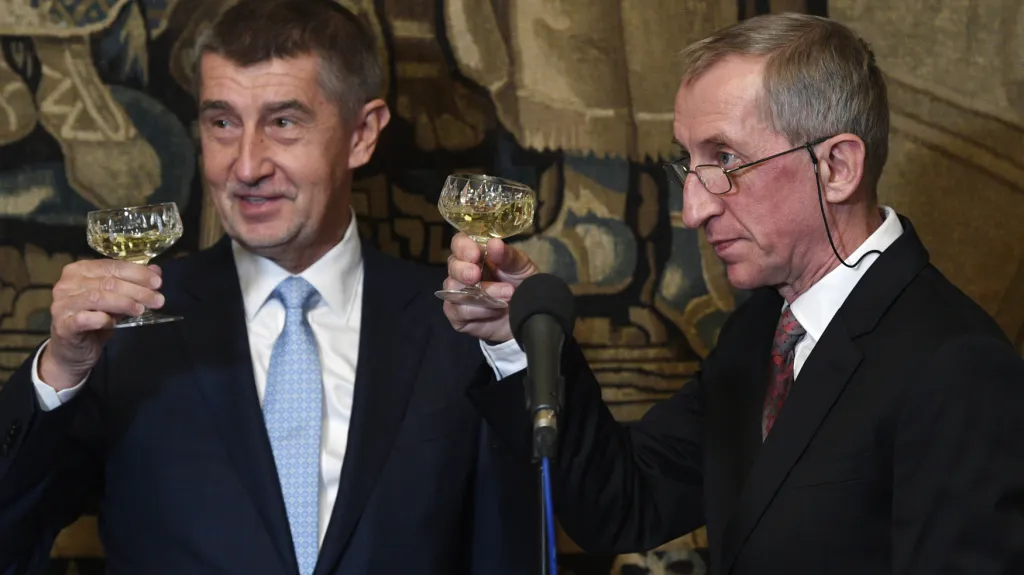 Jaroslav Petr a Andrej Babiš