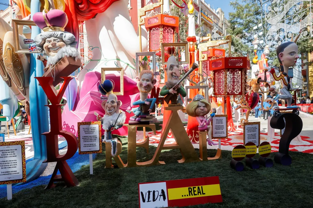 Tradiční španělský festival Falas ve Valencii