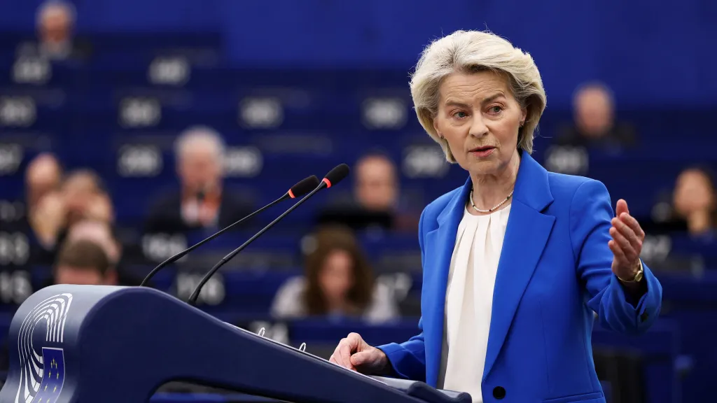 Předsedkyně Evropské komise Ursula von der Leyenová