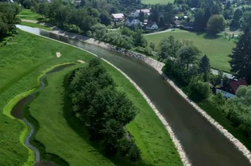 Na řece Opavě chtějí vodohospodáři nové protipovodňové zábrany