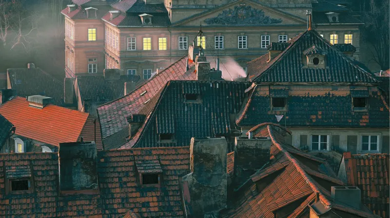 Fotografie Jiřího Všetečky (z knihy Praha světlem tvořená)