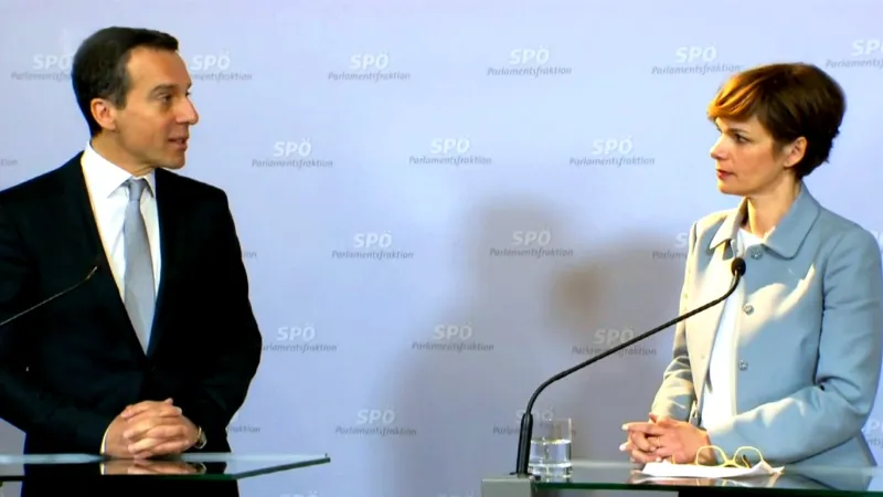 Christian Kern s Pamelou Rendiovou-Wagnerovou