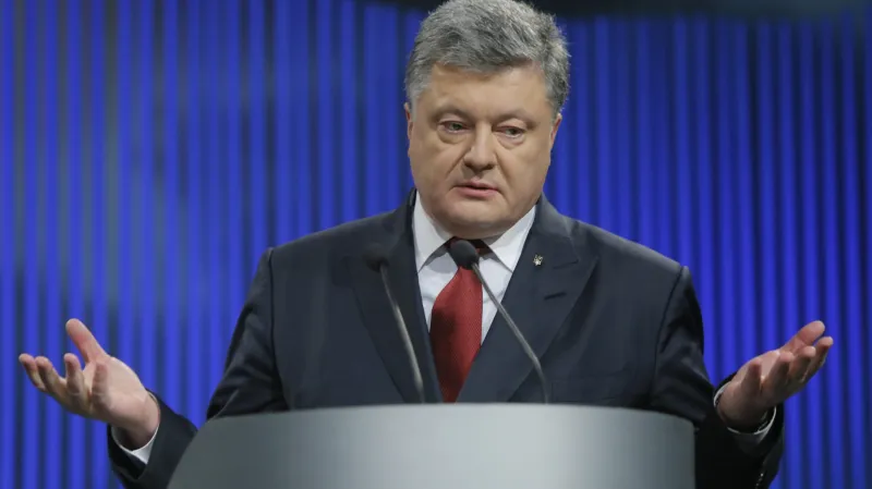 Ukrajinský prezident Petro Porošenko