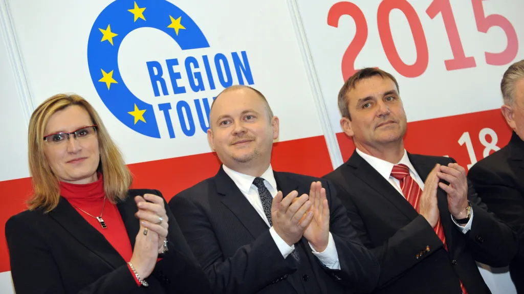 Karla Šlechtová a Michal Hašek