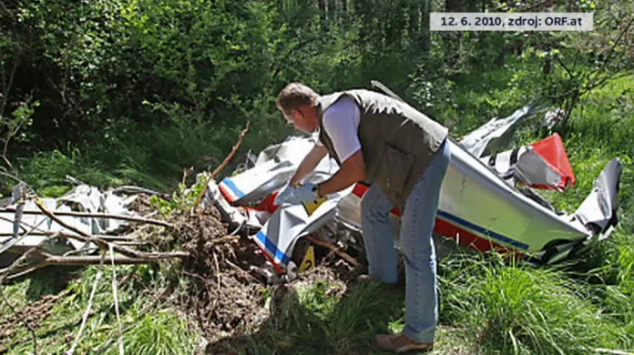 Nehoda Blaníku v jižním Rakousku v červnu 2010