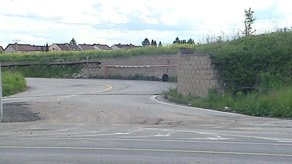 Sjezd k táborskému motocentru