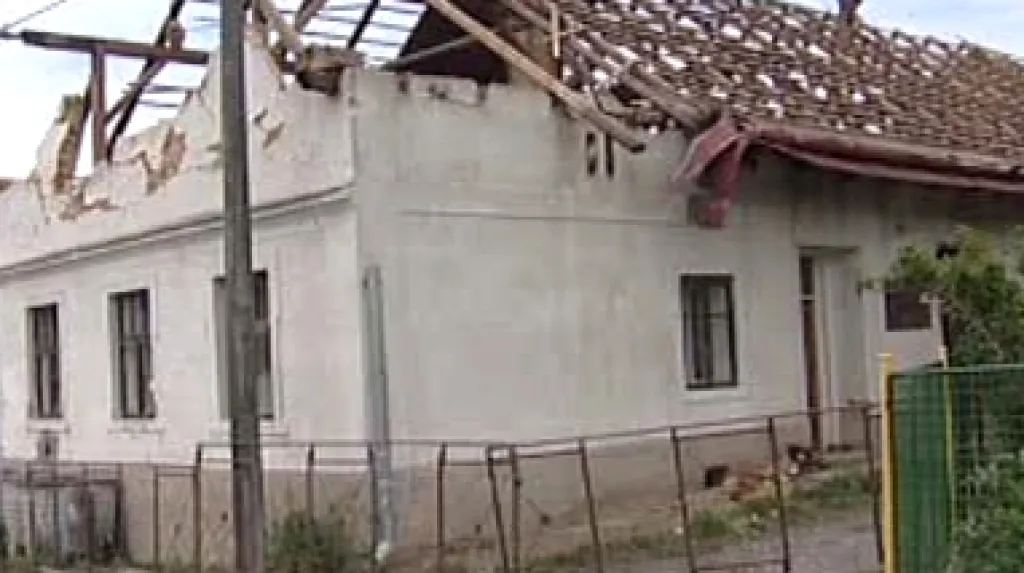 Vichřice na Chrudimsku