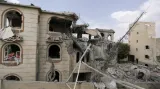 Následky bojů v Jemenu