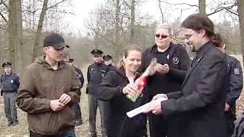 Křest studie Národní strany v Letech u Písku