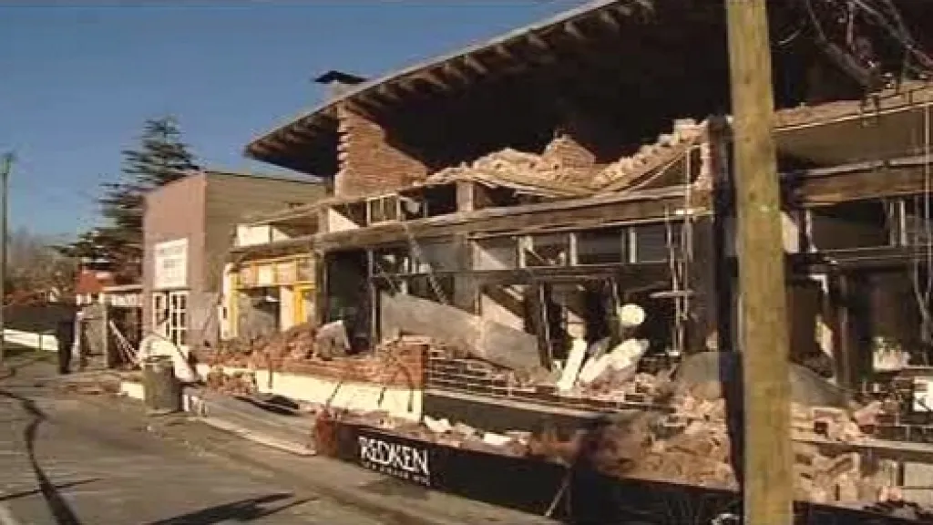 Následky zemětřesení na Novém Zélandu