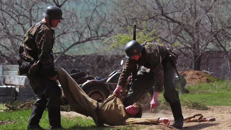 Rekonstrukce bitvy u Ořechova