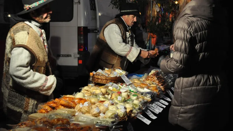 Program při rozsvícení vánočního stromu v Lounech