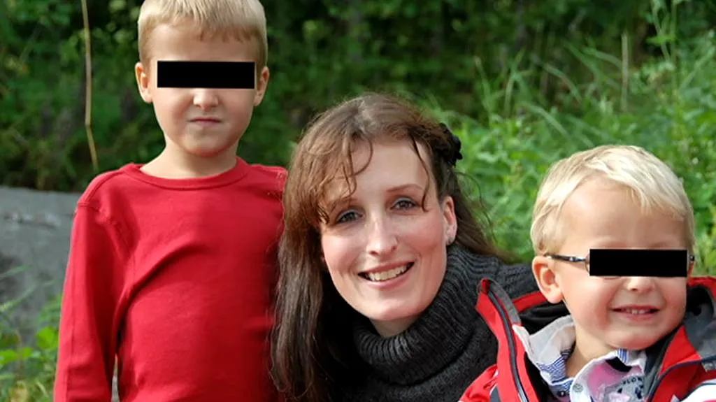 Eva Michaláková se svými dětmi