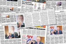 Nefér volby a smyšlené ohrožení. Podle zahraničního tisku je Zemanovo vítězství varováním