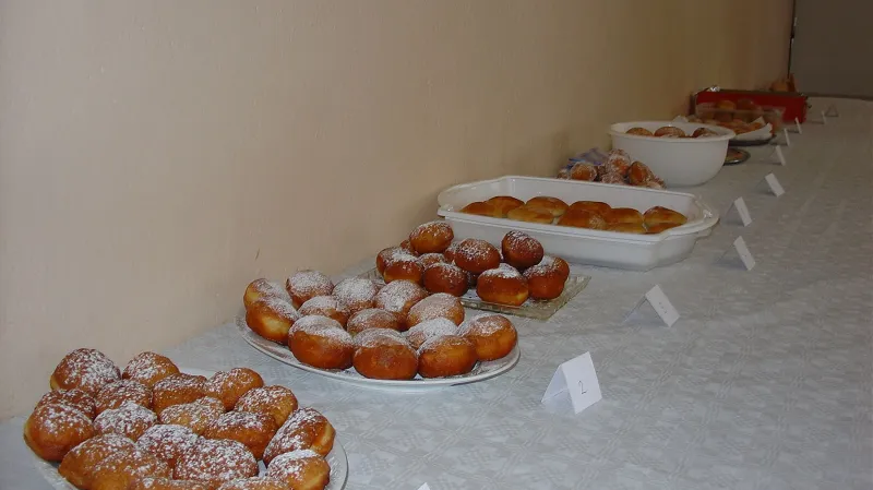 Košt domácích pálenek a koblížků - Skalice nad Svitavou