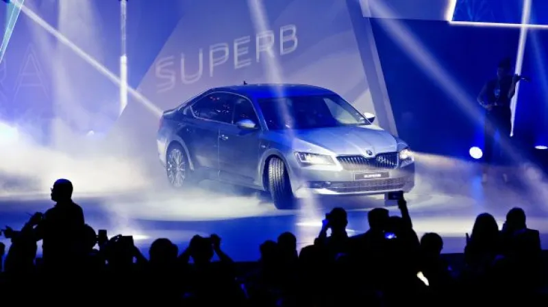Třetí generace Škody Superb se představila na galavečeru