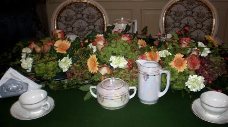 Z květinového víkendu na zámku Jezeří