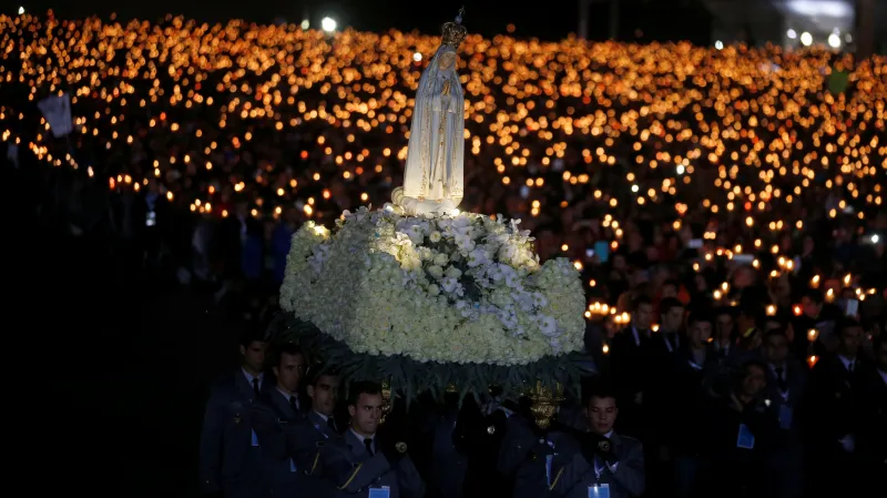 Vigilie vpředvečer svatořečení Franciska a Jacinty Martových
