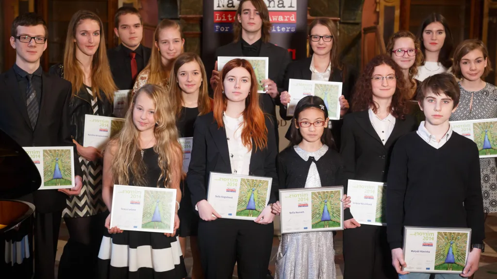 Vítězové National Literary Award for Young Writers 2015