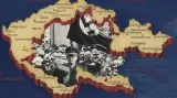 Obsazení Československa: Dobový plakát Děkujeme vůdci