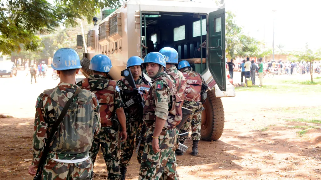 Příslušníci jednotek OSN v Kongu