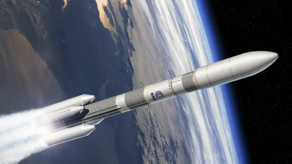 Vizualizace rakety Ariane 6