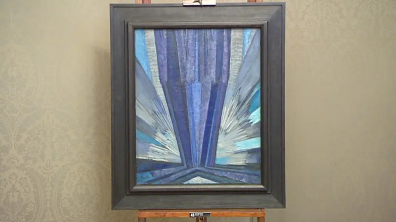 František Kupka / Tvar modré