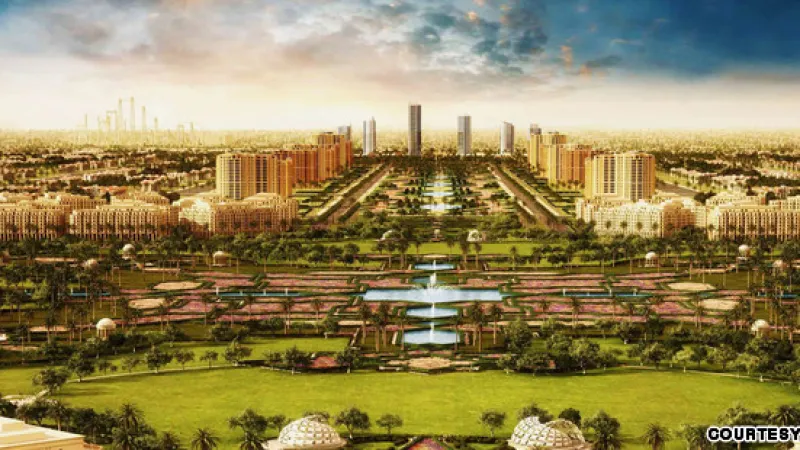 Obří nákupní centrum v Dubaji