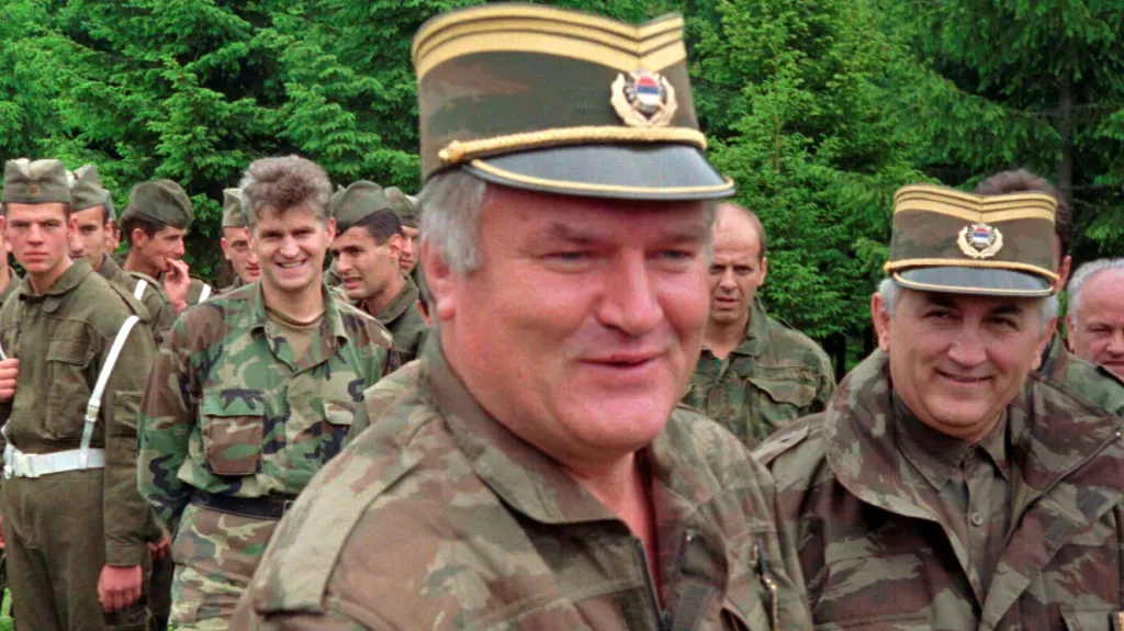 Ratko Mladič v roce 1996
