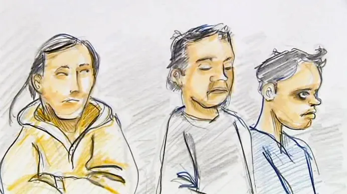 Hardi Han, Abdul Rasjid a Supriyadi před soudem