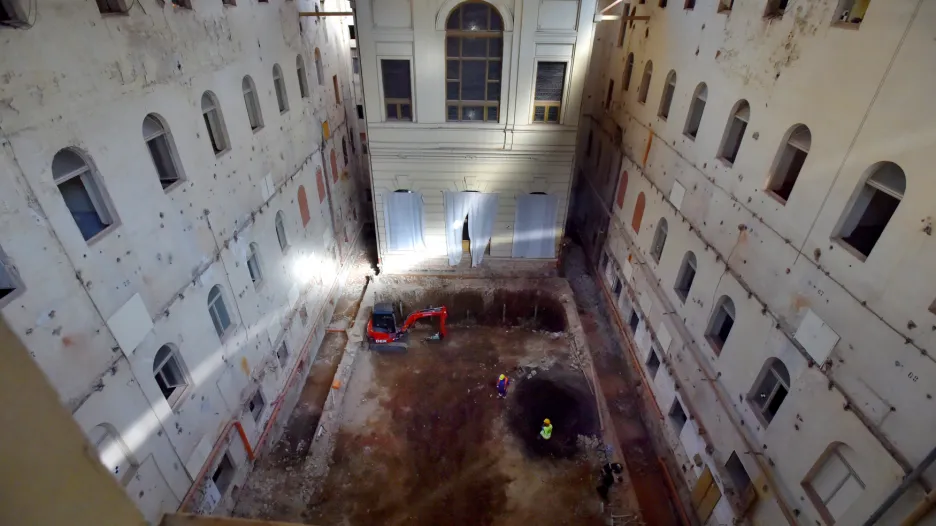 Rekonstrukce dvorany Císařských lázní v Karlových Varech