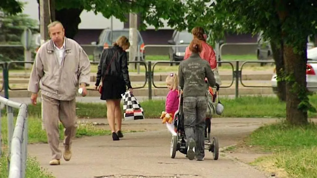 Obyvatelé estonské Narvy