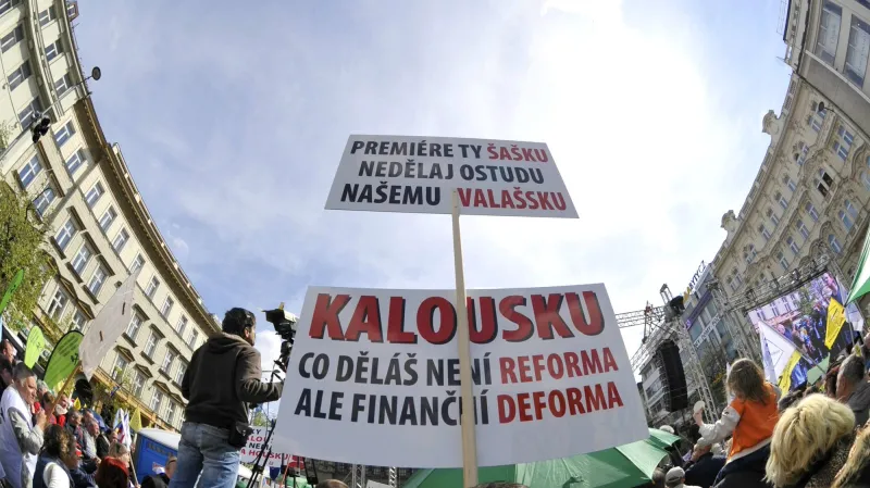 Protivládní demonstrace